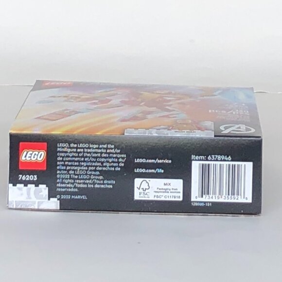 Brand New Lego Marvel Iron Man Mech Armor 76203 Building Kit - Picture 8 of 8